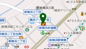 吉川化成株式会社新横浜営業所の地図画像
