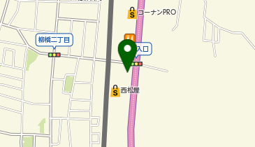 金太郎大和467号店の地図画像