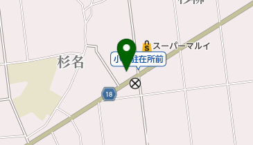 コインランドリーレインボー燕小池店の地図画像