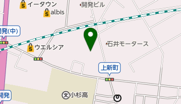 オートアローズの地図画像