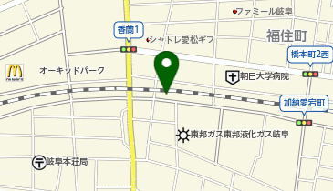 ヨシダ治療院の地図画像