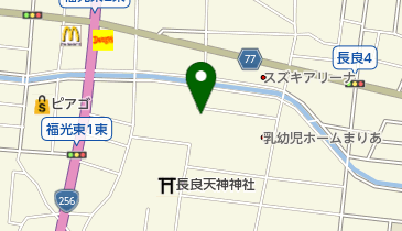 浅野はりマッサージの地図画像