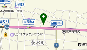 洋服リフォームの地図画像