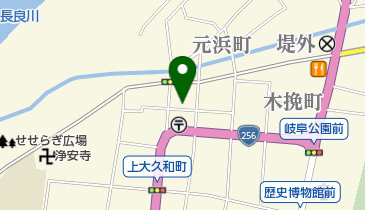 宇野カバン店の地図画像