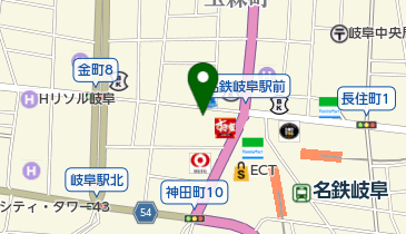 とみや袋物店の地図画像