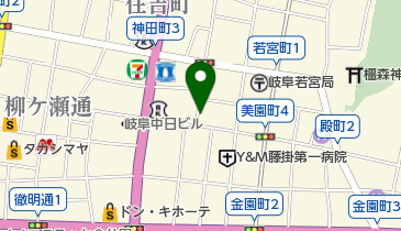 安田屋家具店の地図画像