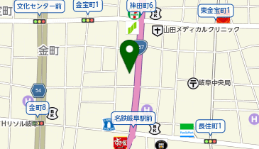 ホームメイドクッキング岐阜校の地図画像
