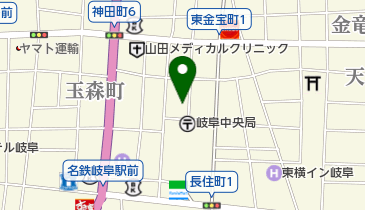 岐阜将棋クラブの地図画像