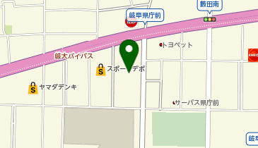 総合資格学院岐阜校の地図画像