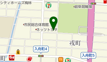 岐阜県公衆衛生検査センター(一般財団法人)の地図画像