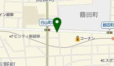 岐阜屋クリーニングの地図画像