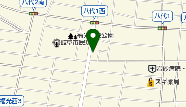 美容室すみれの地図画像