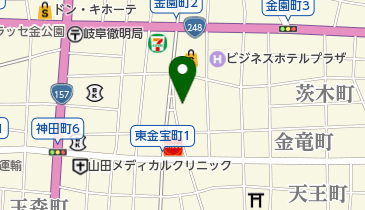 ヘアワークスHIRAIの地図画像