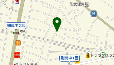 聖泉キリスト教会の地図画像