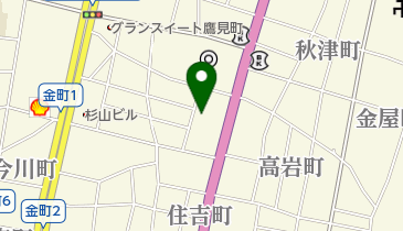 生長の家 岐阜県教化部・岐阜養心会館の地図画像