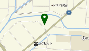 岐阜サンミネアルの地図画像