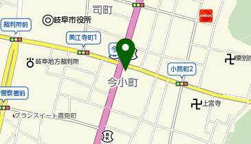 白牡丹化粧品店の地図画像