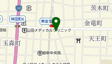 竹炭のじねん屋の地図画像