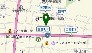 東海サンゴルフの地図画像