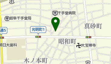 藤屋の地図画像