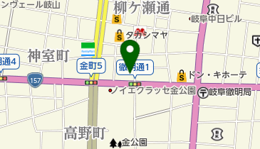 呉服のささ政の地図画像