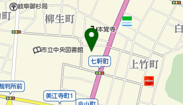 円経寺の地図画像