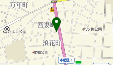 クニシマ事務機の地図画像