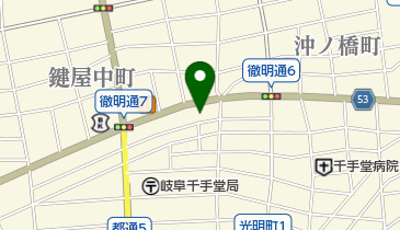 早野写真館の地図画像