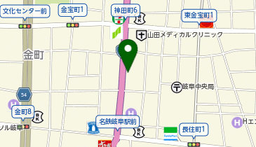 三菱UFJモルガン・スタンレー証券株式会社岐阜支店の地図画像