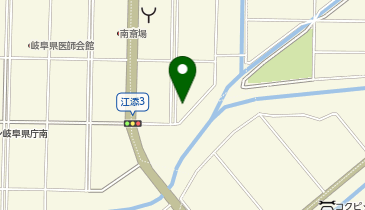 岐阜県板金高等職業訓練校の地図画像