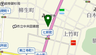 岐阜新聞販売株式会社 岐阜販売所の地図画像