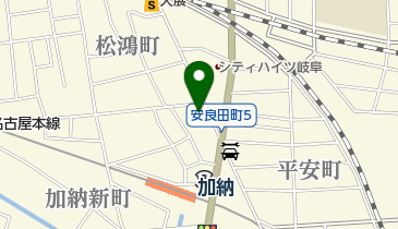 フラワーショップハヤシの地図画像