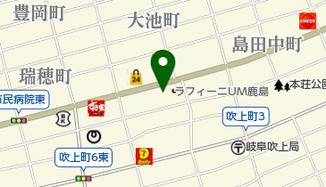 ミッキー美容室の地図画像