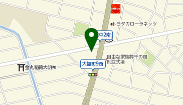 かめや釣具株式会社岐阜店の地図画像