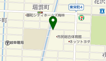 棚橋鋼材株式会社の地図画像