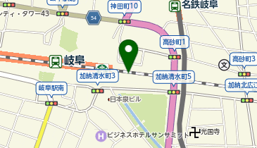 岐阜市立図書館 分館の地図画像