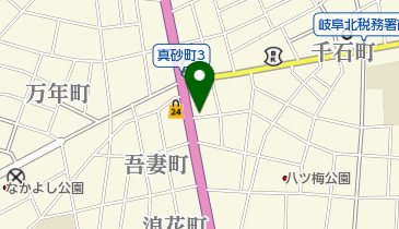 トケイメガネホウセキの坪内の地図画像