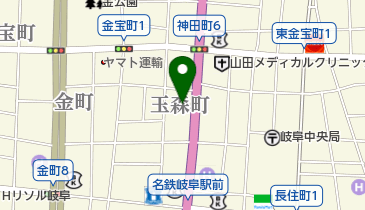 日焼けサロンソーレ岐阜店の地図画像