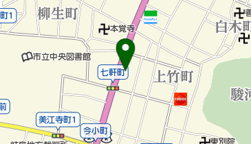 びゅうてぃっく・はなの地図画像