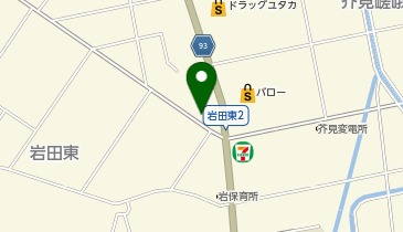 ピース美容室の地図画像