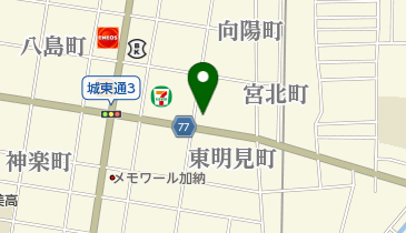 ヘアースタジオボム(BOMM)の地図画像