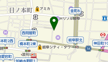 ライフモード田島屋株式会社 本店の地図画像