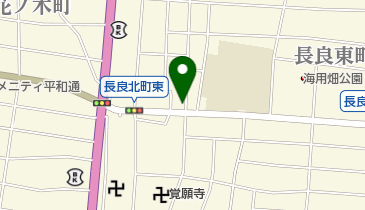 ペットショップ長良の地図画像