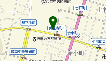 岐阜合同法律事務所(弁護士法人)の地図画像