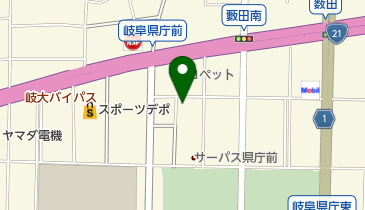 株式会社たいよう共済岐阜支店の地図画像