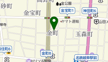日本生命保険相互会社 ライフプラザ岐阜・ご来店窓口の地図画像