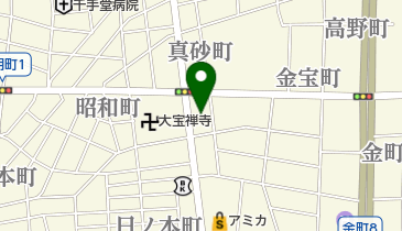 サココーポレーションの地図画像