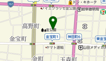 ケイ・ウノ岐阜店の地図画像