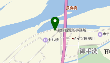 名産館の地図画像