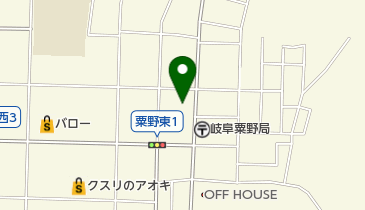 プレリュード洋菓子 粟野店の地図画像